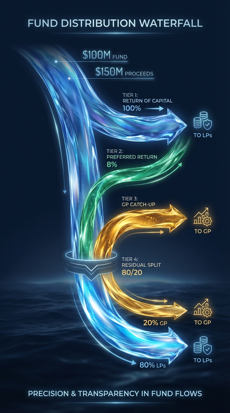 Distribution Waterfall Flow